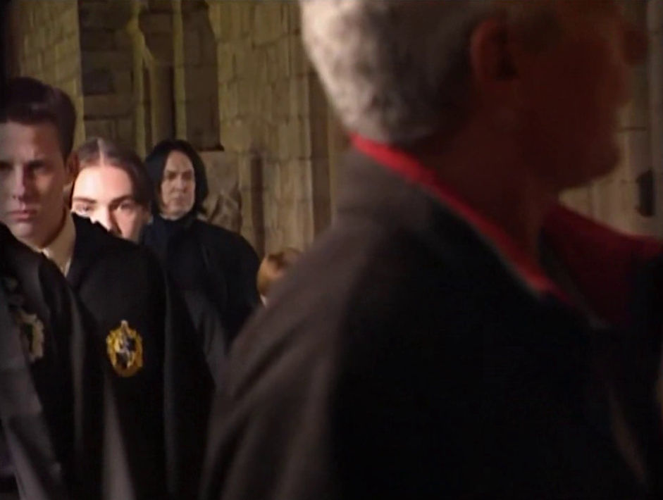 Severus Snape in the corridor
